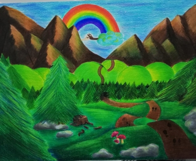 Disegno vincitore concorso pace